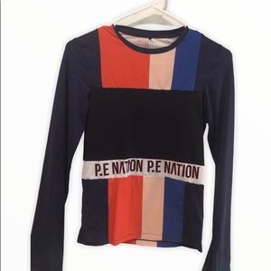 P.E Nation Jump Cross LS Top